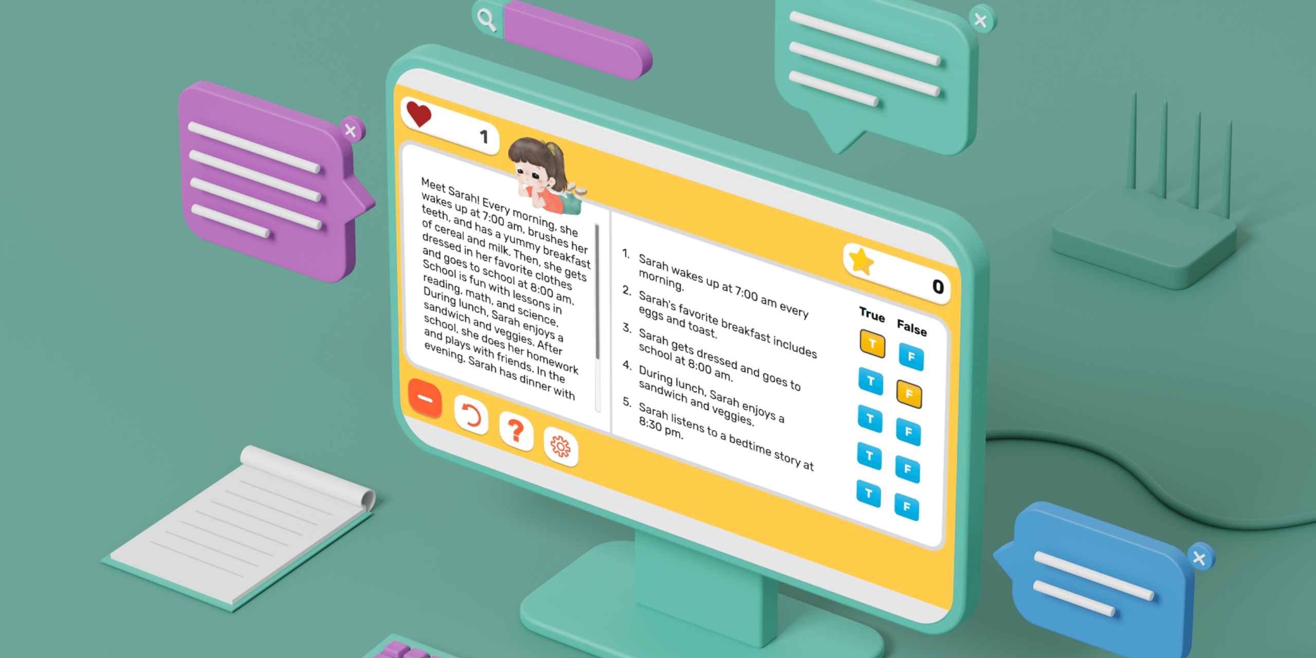 Storyline 360 Read and Understand Projesi